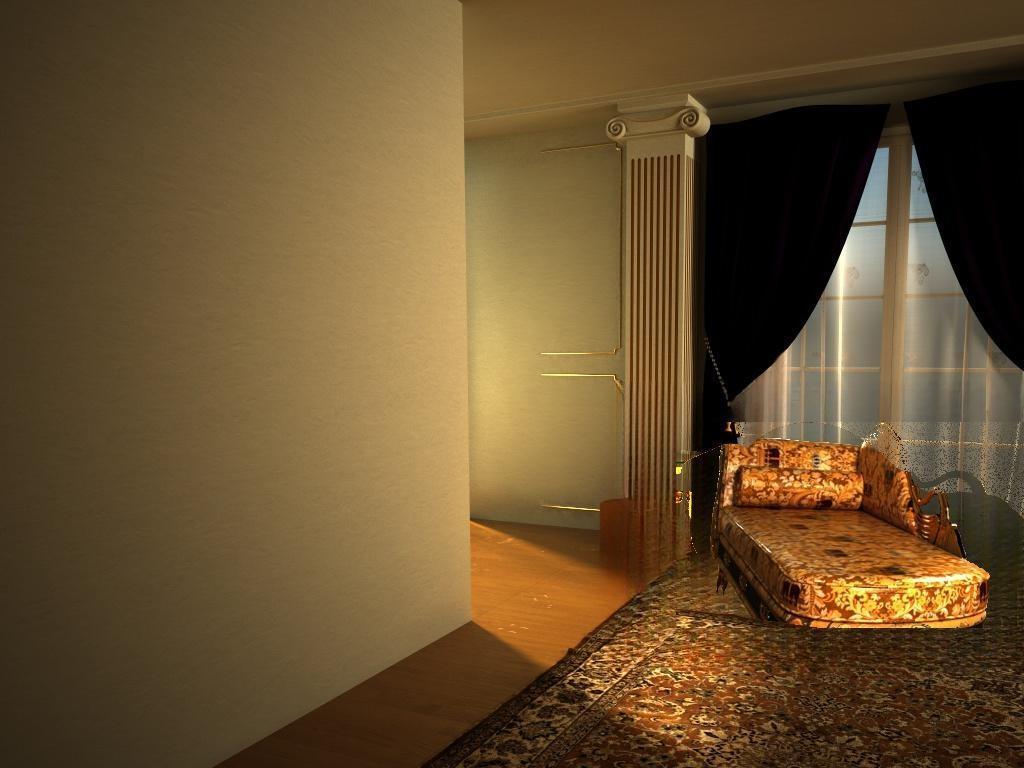 Second view with an inconsistent sofa pose